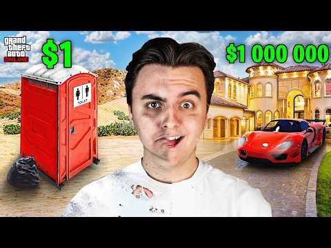 Dům za $1 vs $100 000 000 v GTA 5!