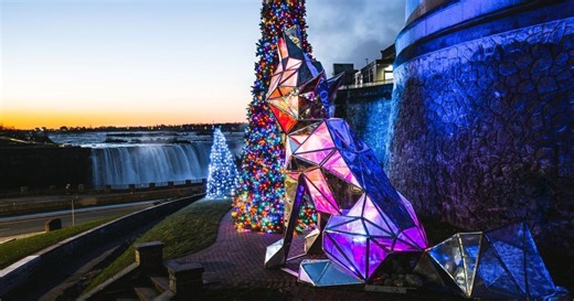 A winter escape that glows