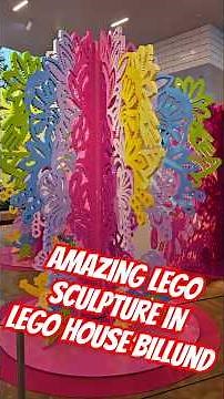 Amazing LEGO Sculpture & Rare Display at LEGO House Billund | April 2025 Tour