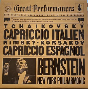 Tchaikovsky, Rimsky-Korsakov, Bernstein, New York Philharmonic - Capriccio Italien  / Capriccio Espagnol