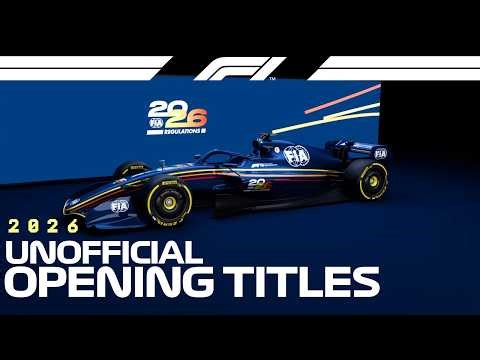 F1 2026 Unofficial Opening Titles