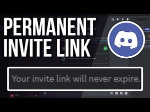 How To Make a Permanent Invite Link for Discord Server (NEVER EXPIRES)