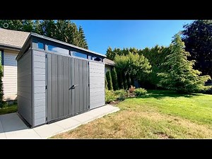 Keter Cortina 9x7 | How to Build a Keter Shed with Paver Base