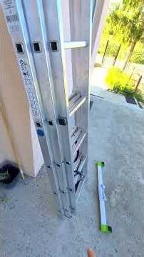 Aluminum Ladder (3 parts, A shape, Extendable, Leg Assembly) #construction #gardening #maintenance