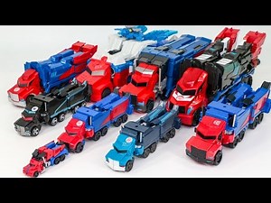 Transformers Rid Adventure Optimus Prime Power Surge Optimus Prime 9 Truck Vehicle Robot Car Toys