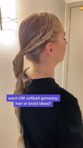 Braiding Ideas and Softball Gameday Hair Tutorial