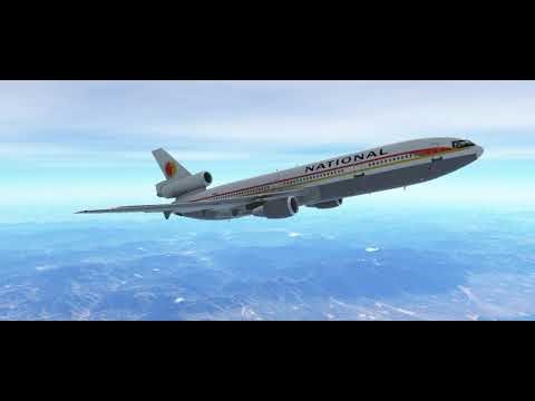 Infinite flight simulator NATIOnaL flight 457 crash