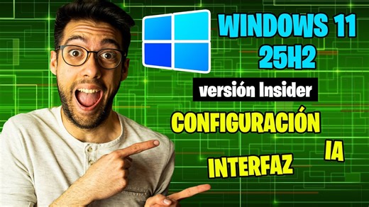 ▶ Así es Windows 11 25H2 Insider Preview al completo 💻 (Novedades y guía)