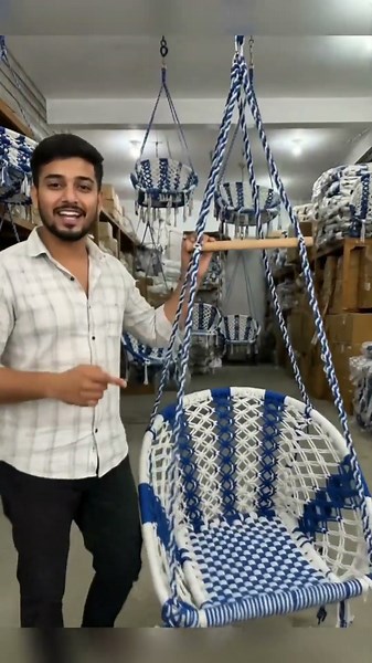 Ghar Ko Luxury Look Dene Wala Hanging Swing Chair 😍 #Shorts