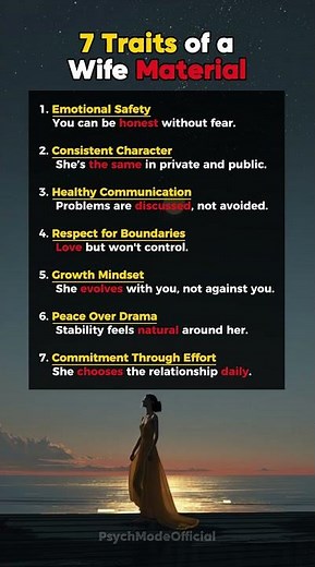 7 Traits of a Wife Material Woman | Healthy Relationships