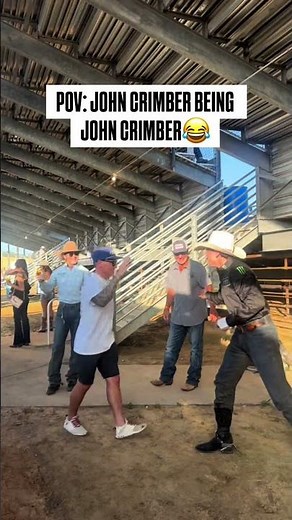 Everybody needs a friend like John Crimber … maybe🤣