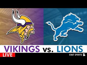 Vikings vs. Lions Live Streaming Scoreboard, Free Play-By-Play & Highlights | NFL Week 7