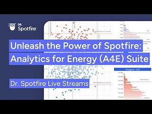 Unleash the Power of Spotfire with the Analytics for Energy (A4E) Suite