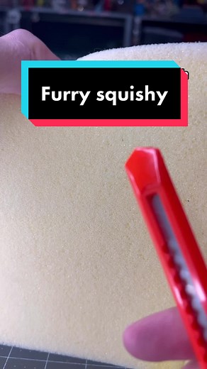 How to Make a Furry Squishy with Memory Foam