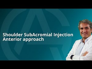 Shoulder SubAcromial Injection: Anterior approach