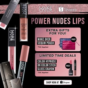 73K views · 2.3K reactions | JULY Best Deal at Shopee! Get your favorite Make Over lipstick product now! | MAKE OVER Cosmetics | Facebook