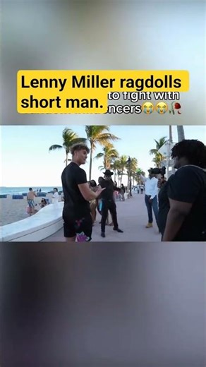this guy supposedly advocates for short men but notice how he only ragdolls the short man? #short