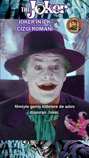 JOKER’S FIRST COMICS 🃏 #joker