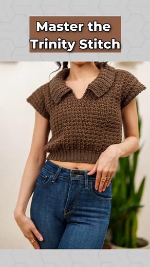 Master TRINITY Stitch Crochet in Minutes