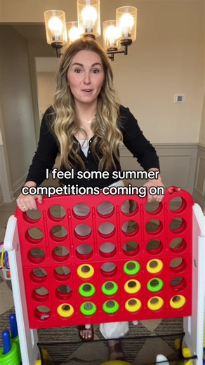 This 4-in-1 connect play center keeps the kids busy with ring toss, mini basketball, golf, and more. Perfect for backyard hangouts, parties, or just getting that last bit of energy out before bed. Easy setup, tons of laughs, and nonstop friendly competition. ☀️ #familyfun #competitions #familythings #outdoorplay