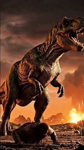 ‎Dinosaur vs African Warrior: EPIC JUNGLE BATTLE! 🦖