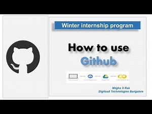 6 How to use Github (Winter internship program
