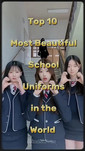 Top 10 Most Beautiful School Uniforms in the World 2026 👗| Stunning Student Outfits