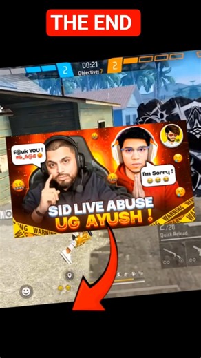 SID LIVE ABUSE @UnGraduateGamer PC VS MOBILE CONTROVERSY THE END