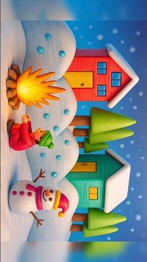 winter drawing | winter season drawing | easy winter season drawing | drawing