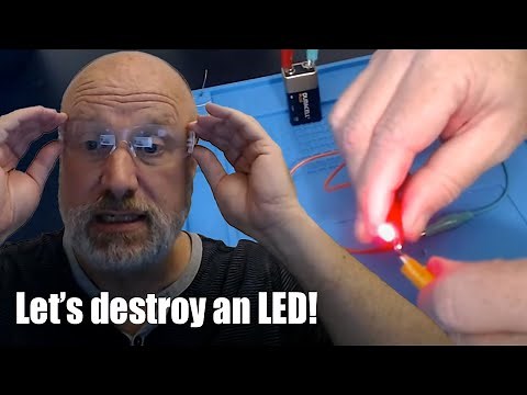 Make: Electronics Book Experiments 2 to 4 - LEDs, resistors and fuses