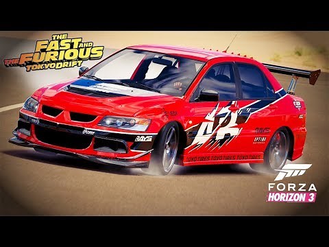 Неуспешен AWD дрифт проект от Бързи и Яростни 3 - Mitsubishi Evolution IX | Forza Horizon 3