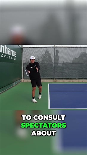 Pickleball Rules Explained: No More Spectator Help! #shorts