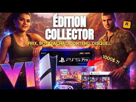 GTA 6: COLLECTOR'S EDITION (price, purchase bots, PS5 bundle, content)
