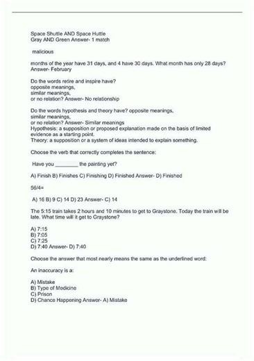 Latest WONDERLIC SLE TEST STUDY GUIDE BRAND NEW ACTUAL EXAM WITH 100 VERIFIED QUESTIONS AND CORRECT