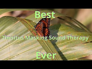 Best Tinnitus Masking Sound Therapy Ever 8 Hours Black Screen