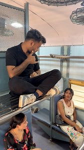 29M views · 190K reactions | Train mein ladki pat gayi yaar . #viralreelsシ #cutegirlreels #foryouシ #pahalgam #trains #escalatorprank #reaction #prank #reactionvideo #metro #trainvideo | Rajat ke game | Facebook