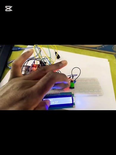 Arduino Stopwatch | LCD + Buttons + LEDs + Buzzer (Prototype)