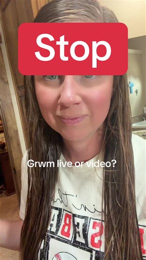 Grwm live or video? #live #contentcreator #women | grwm women