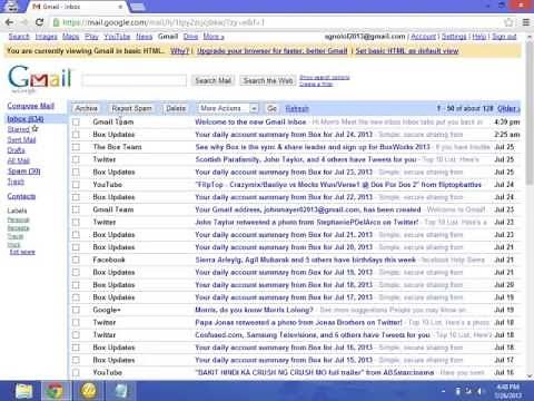 How to Switch New Gmail Interface to Old Gmail