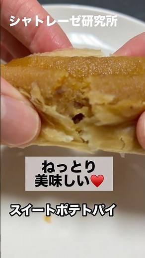 これは定番だから知ってるよね？え⁉️食べたことないの⁉️ねっとり美味しいよ！シャトレーゼ商品レビュー第59弾【スイートポテトパイ】