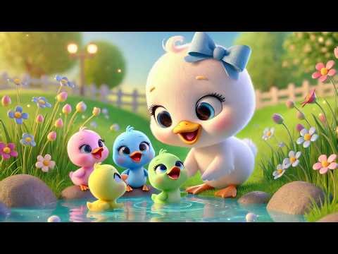 Chú Vịt Con - Ca Nhạc Hoạt Hình 4K Vịt Mẹ Và Đàn Con - LK Nhạc Thiếu Nhi Hay Nhất 2026 Cho Bé