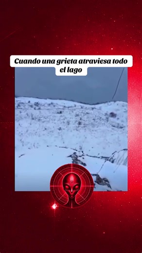 Impacto de una roca en hielo: ¿cómo se forma una grieta?