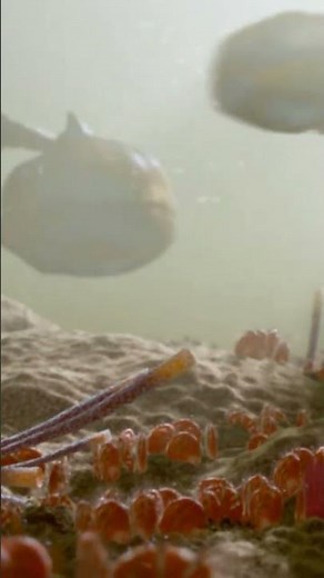 Tiny behemoths #vetulicolia #3danimation #paleoart #paleontology #cambrianperiod