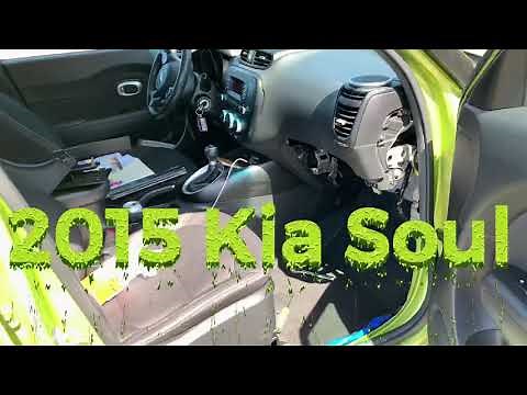 Kia Soul blower motor resistor replacement / location
