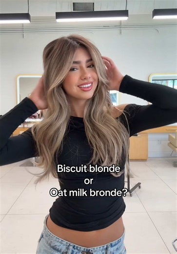 Explore Biscuit Blonde and Oat Milk Bronde Hair Colors