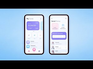 wallet app UI👨🏽‍💻flutter tutorial from scratch ♡