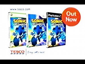 Sonic Unleashed Tesco Advert