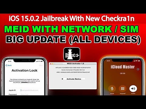 iCloud Bypass iOS 15.0.2 Jailbreak With Checkra1n New Method 2021 | iOS 15 Jailbreak Checkra1n