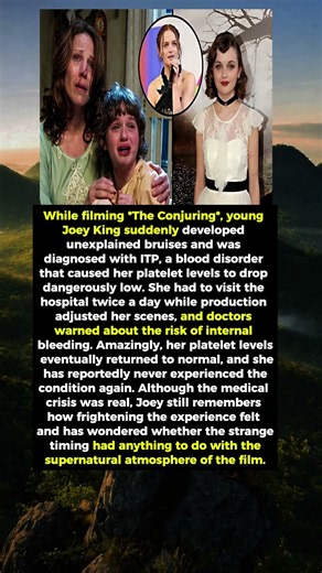 Joey King’s Strange Medical Mystery While Filming The Conjuring
