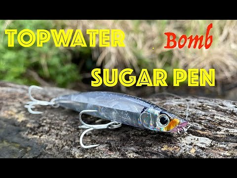 How to use Sugar Pen | Topwater Fishing